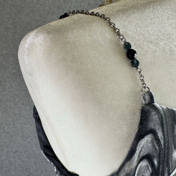 Scott McClintock Vtg. 90s Maxi Dress Size 14 Dark Feminine‎ Whimsigoth Y2K Fairy - Picture 10 of 16